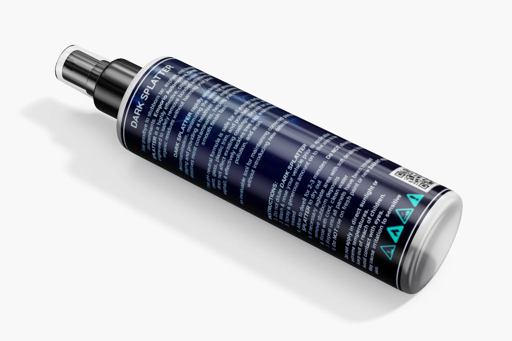 Dark Splatter; Intensive Tar & Glue Residue Remover