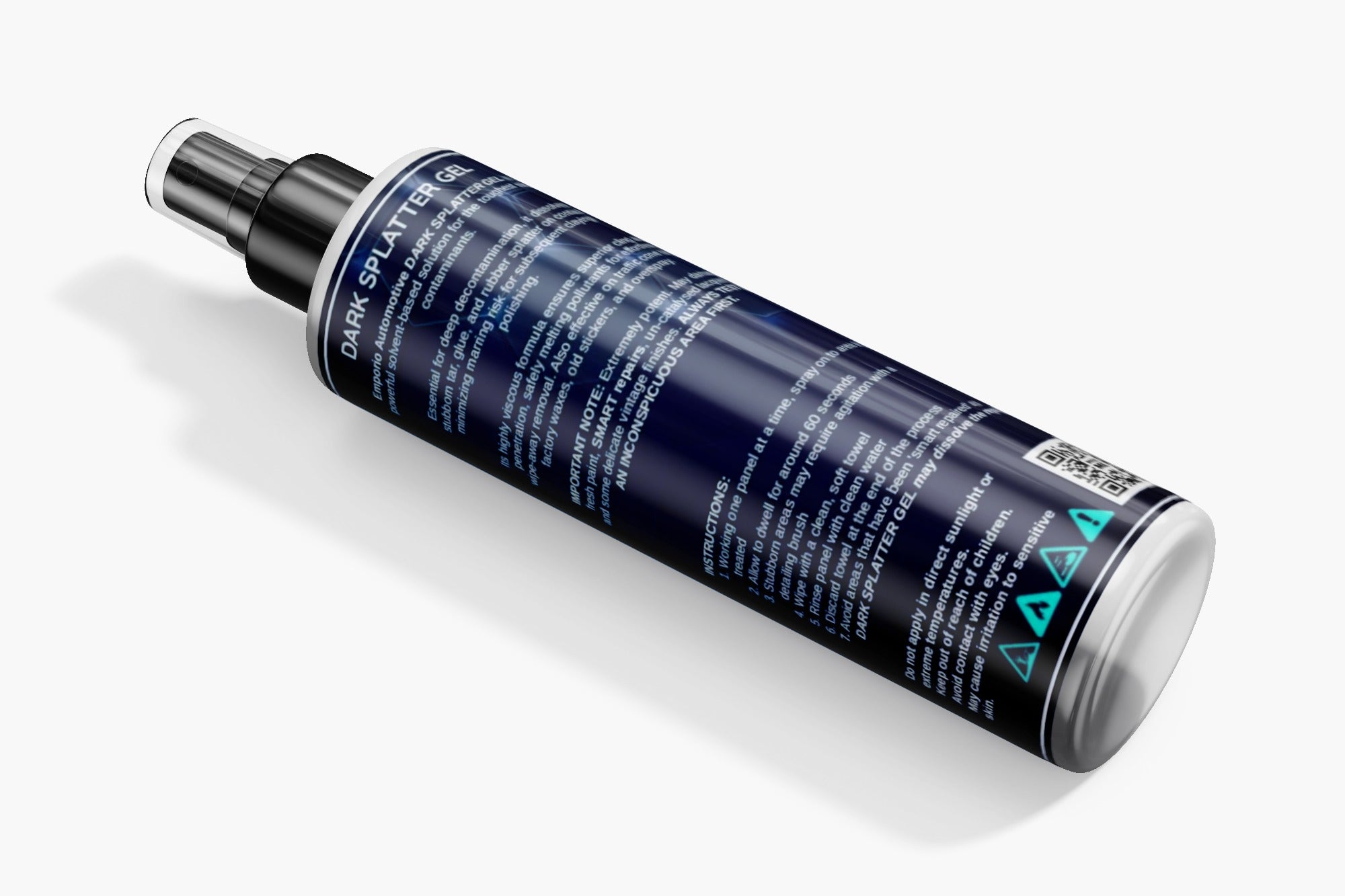 Dark Splatter Gel; Intensive Tar & Glue Residue Remover Gel