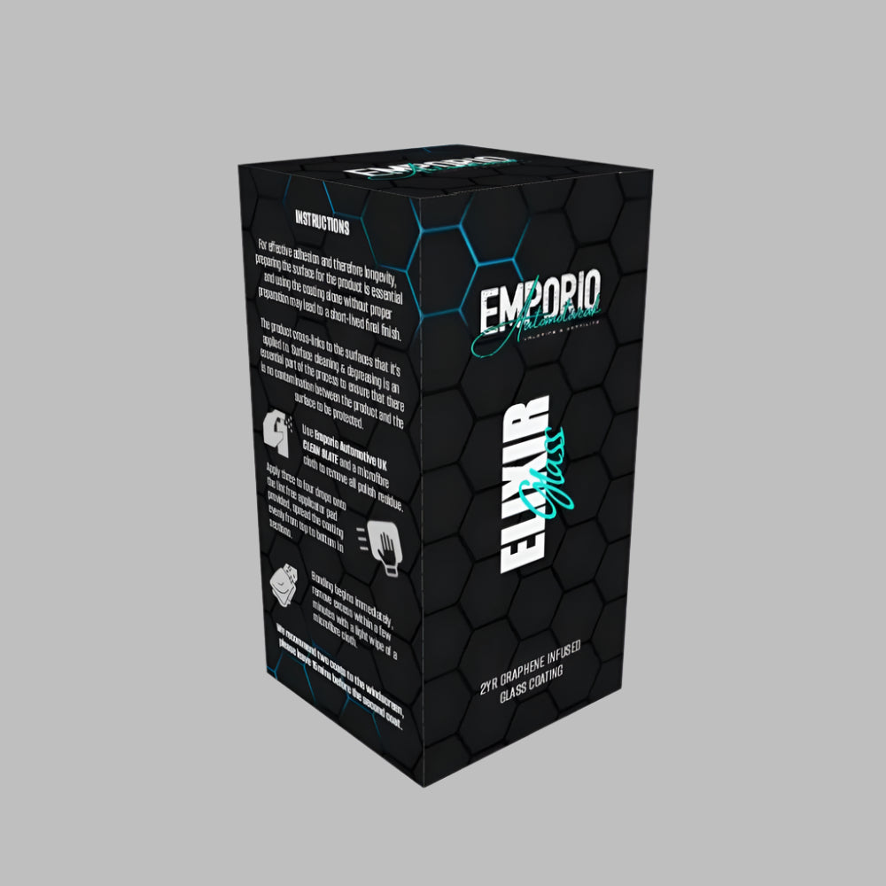 Elixir: Glass Graphene Infused Ceramic Glass Coating
