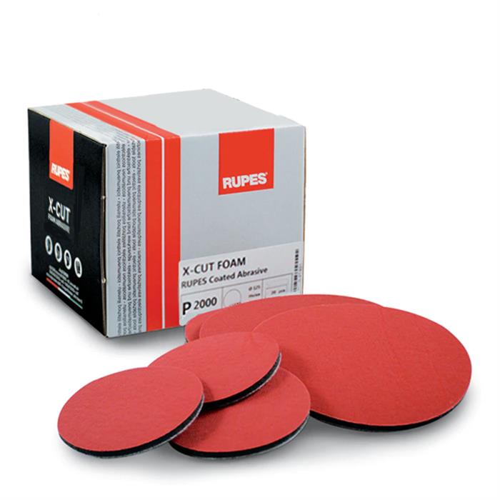 X-CUT FOAM-BACKED ABRASIVES